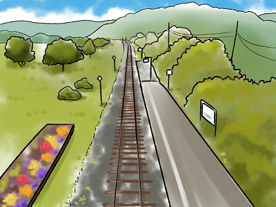 日本一短い鉄道路線紀州鉄道を六角精児さんの「呑み鉄本線日本旅」が取り上げていました。西御坊駅という終点（始点）が何とも言えずに良かったし、六角さんはその言葉とともにとても良かったです。ほろ酔いで観ていました。「ディーゼル」という曲の雰囲気とこの番組のこの感じ、ずっと続けて欲しい、思います。世呂ライヴ呑み鉄本線イラスト